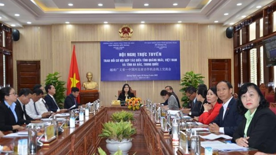 Quang Ngai enhances partnership with Chinese locality